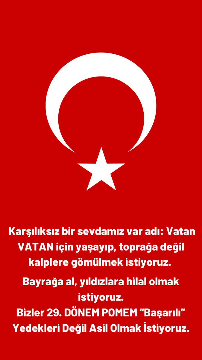 Kimimiz depremzede, kimimizin son şansı, kimimizin 8. girişi birbirinden farklı hikayeler, tek ve güzel bir sonu hak ediyoruz🙏🏼 Yedeklere ek kontenjan gelmeli. 
29.Dönem Pomem BAŞARILI Yedekleri 🇹🇷
<a href="/TC_icisleri/">T.C. İçişleri Bakanlığı</a>
<a href="/suleymansoylu/">Süleyman Soylu</a> 
<a href="/RTErdogan/">Recep Tayyip Erdoğan</a>
 
 #RTEyedeklerinsesiniduy