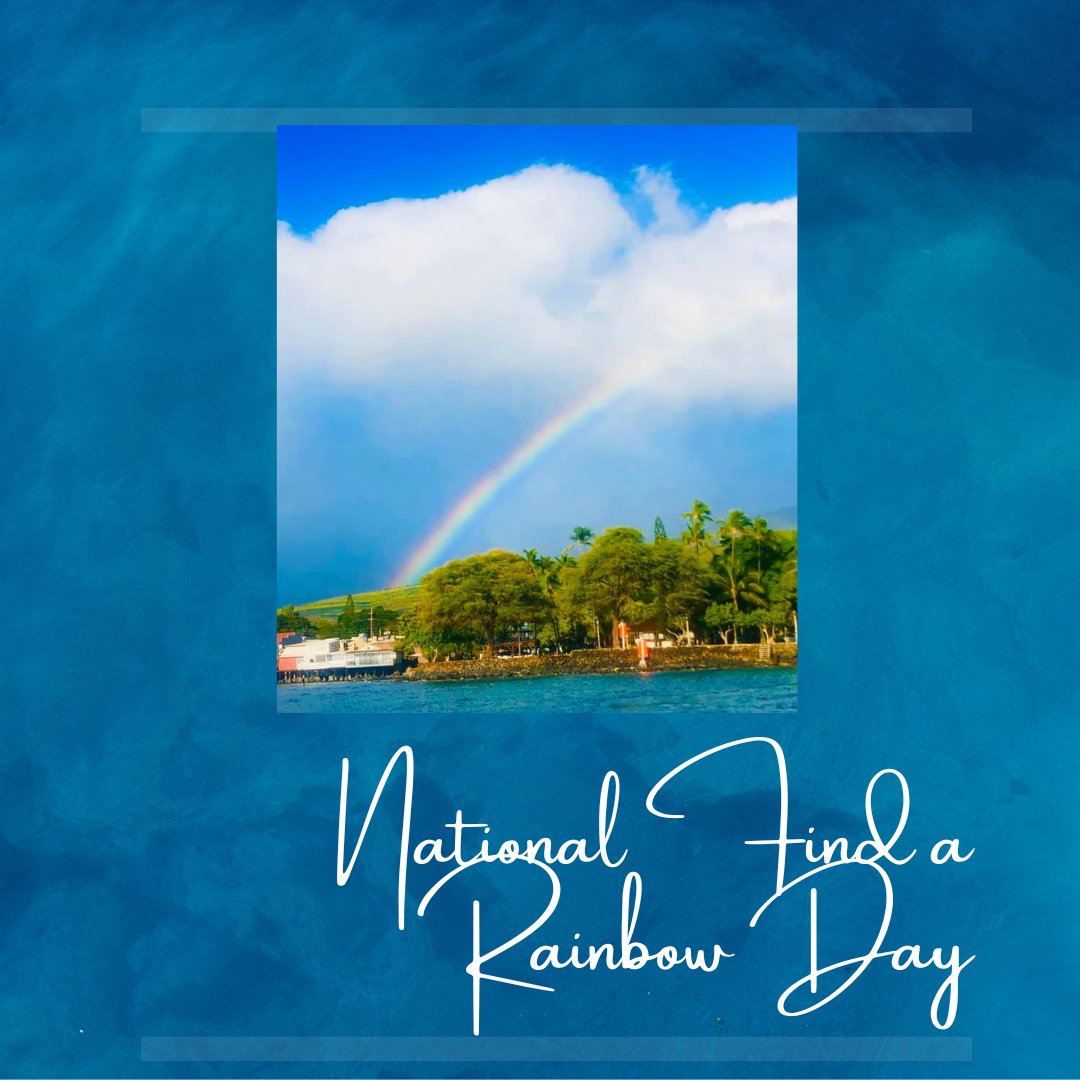Today is Find A Rainbow Day! We'd love to see your favorite rainbow pics! Please share in comments!