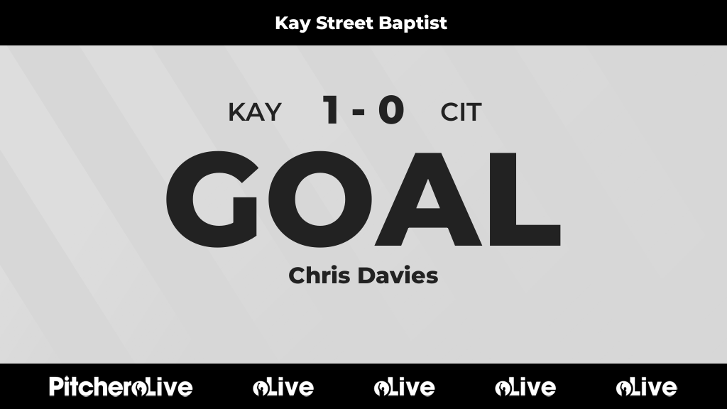 KSBFC's tweet photo. 35': Chris Davies scores for Kay Street Baptist 🙌
#KAYCIT #Pitchero
https://t.co/2J7BQ5rAGh https://t.co/yB2iiagiUV
