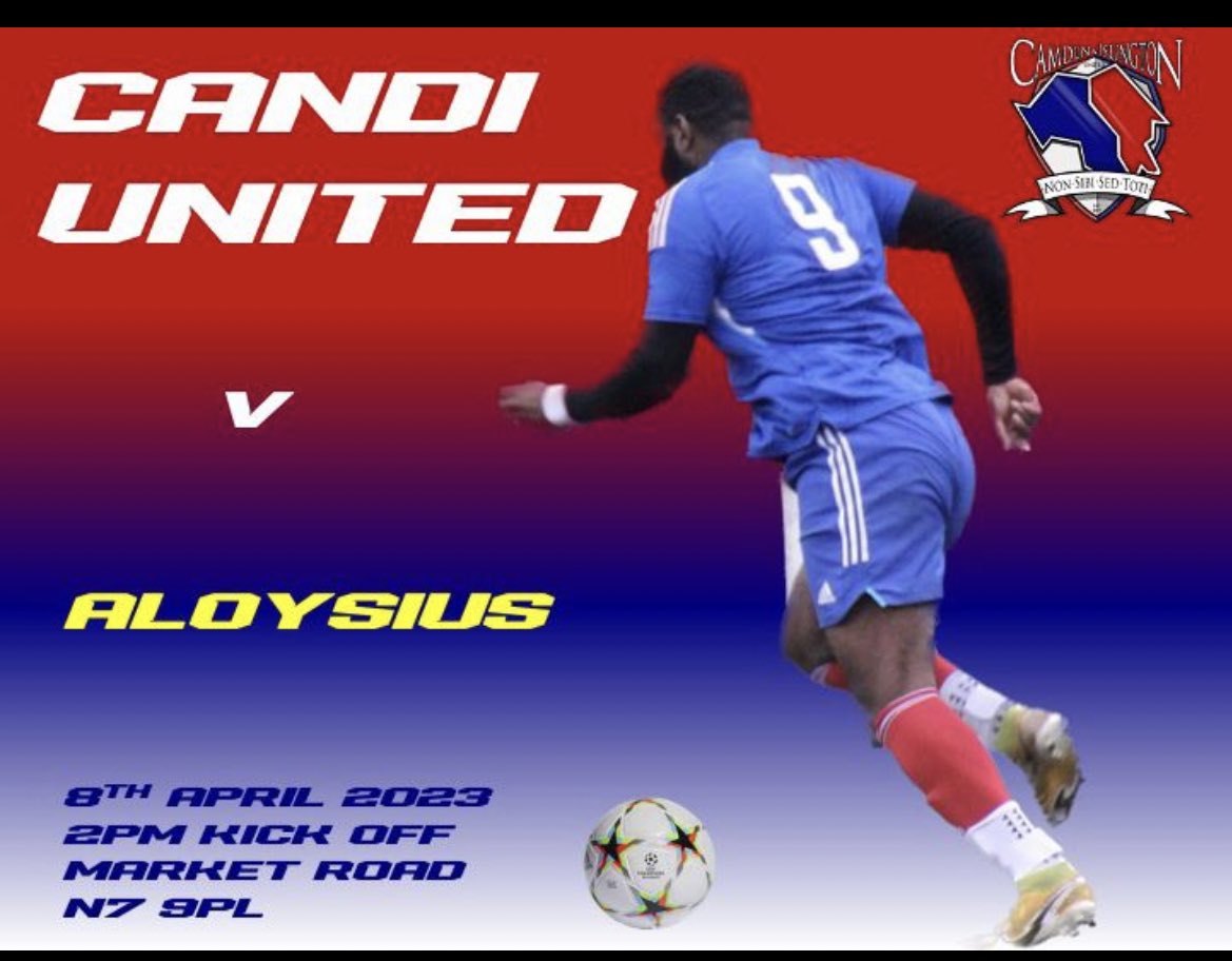 In #London this #Easter weekend &amp; looking for great #grassrootsfootball?  Community-owned @CandIUNITED First Men’s Team is hoping for a W on Saturday to win the league &amp; officially join the professional footballing pyramid! Free refreshments &amp; lots of good vibes. See you there!