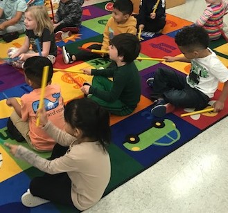 PKCarsonBarnes's tweet photo. Week of the Young Child ~~ Music Monday~~ #smith_seabees Using rhythm sticks to become dinosaurs and stomp to the music "We are the Dinosaurs"!! #WOYC23 #WOYCMUSICMONDAY #dinosaurs #rhythm #funhadbyall #unitingourworld https://t.co/rdx4Hzo53w