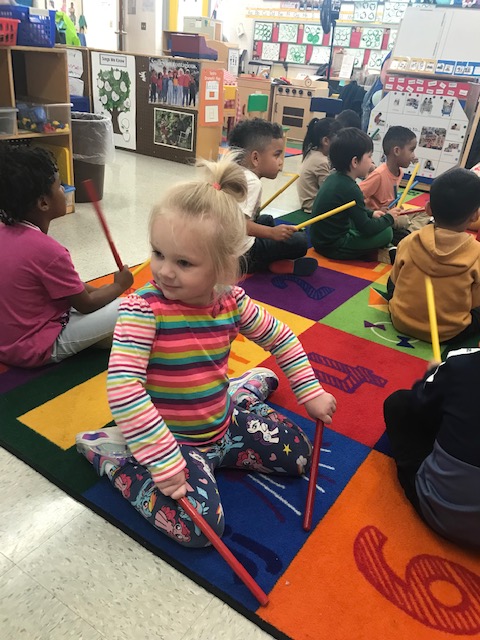 PKCarsonBarnes's tweet photo. Week of the Young Child ~~ Music Monday~~ #smith_seabees Using rhythm sticks to become dinosaurs and stomp to the music "We are the Dinosaurs"!! #WOYC23 #WOYCMUSICMONDAY #dinosaurs #rhythm #funhadbyall #unitingourworld https://t.co/rdx4Hzo53w