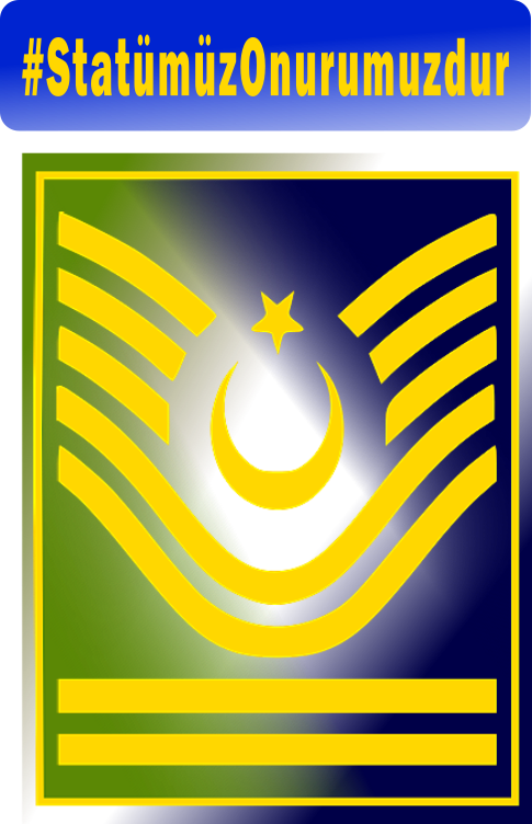 #StatümüzOnurumuzdur 
Kıdemli Başçavuş emeklisi Kıdemli Başçavuşluğunun onurunu duyarak yaşamını sürdürmelidir.
<a href="/RTErdogan/">Recep Tayyip Erdoğan</a>
<a href="/TSKGnkur/">TSK</a>
<a href="/tcsavunma/">T.C. Millî Savunma Bakanlığı</a>
<a href="/kilicdarogluk/">Kemal Kılıçdaroğlu</a>
<a href="/meral_aksener/">Meral Akşener</a>
<a href="/mustafaelitas/">Mustafa Elitaş</a>
@yilmaz_ismet58
<a href="/DurgenHamza/">Hamza DÜRGEN</a>
<a href="/DurgenBeyhan/">Beyhan DÜRGEN</a>