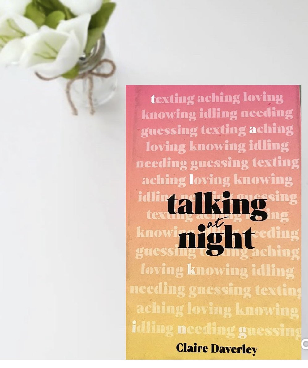 An absolutely wonderful read for you all this evening. 

#TalkingatNight by <a href="/ClaireDaverley/">Claire Daverley</a> is an absolute joy. 

Published by <a href="/MichaelJBooks/">Penguin Michael Joseph</a> this July. 

instagram.com/p/Cqlew8eL3Z9/