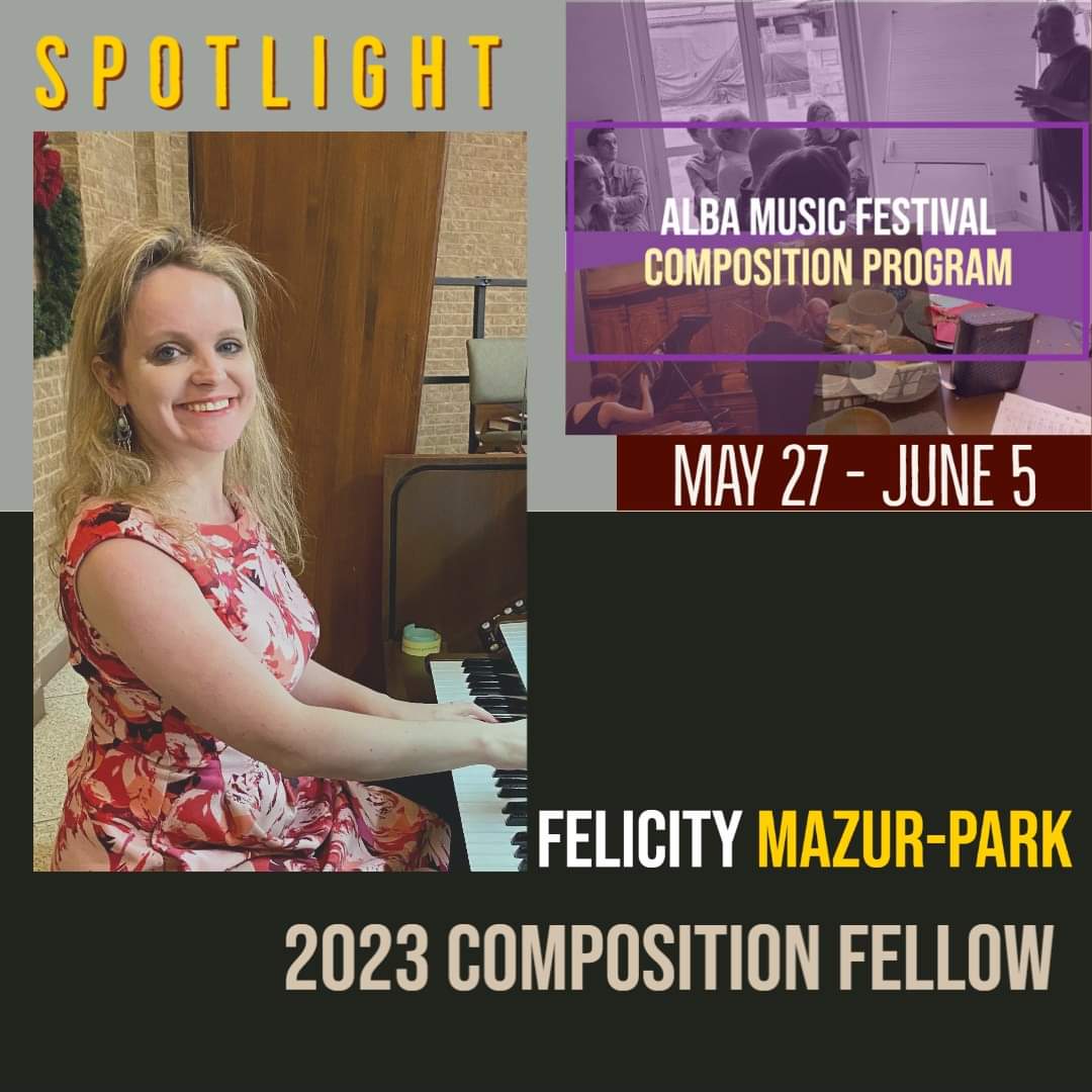 Alba Music Festival Composition Program tweet media