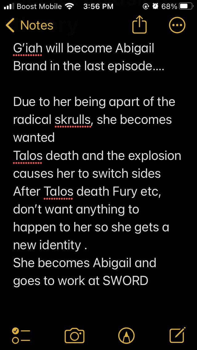 irisdaenerys's tweet photo. a little #secretinvansion theory https://t.co/UKVSArChfi