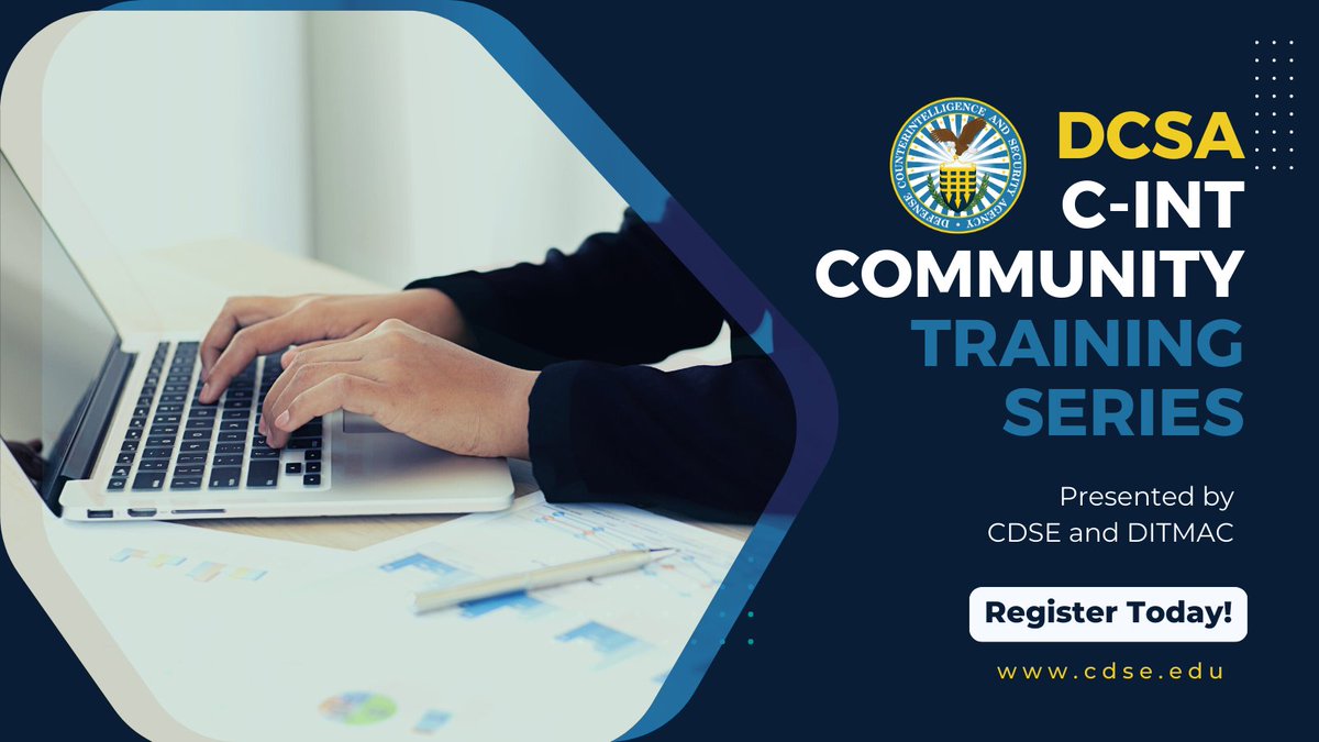 Defense Counterintelligence and Security Agency on Twitter