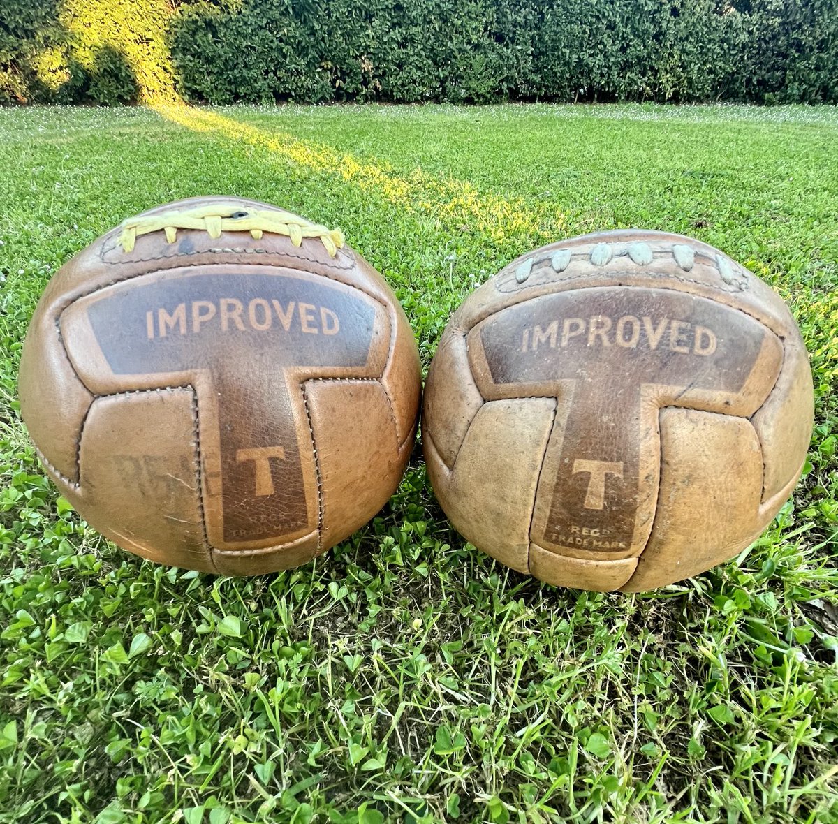OLD FOOTBALLS by monarch413 (@monarch4131) on Twitter photo 