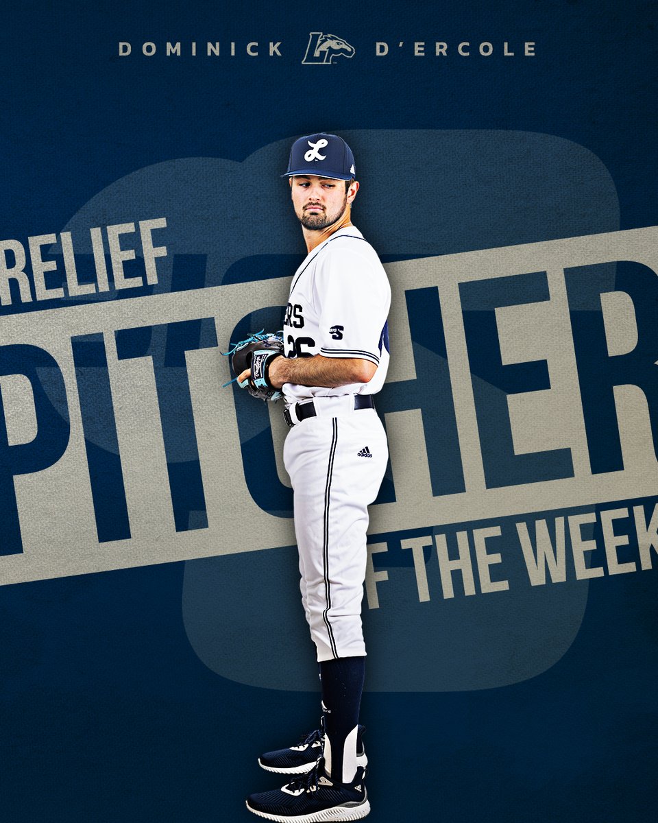 He earned 2⃣ saves in 3⃣ appearances while yielding just 4⃣ hits in 6.1 shutout innings out of the bullpen 👏 @LongwoodBase's Dominick D'Ercole is the #BigSouthBase⚾️ Relief Pitcher of the Week!