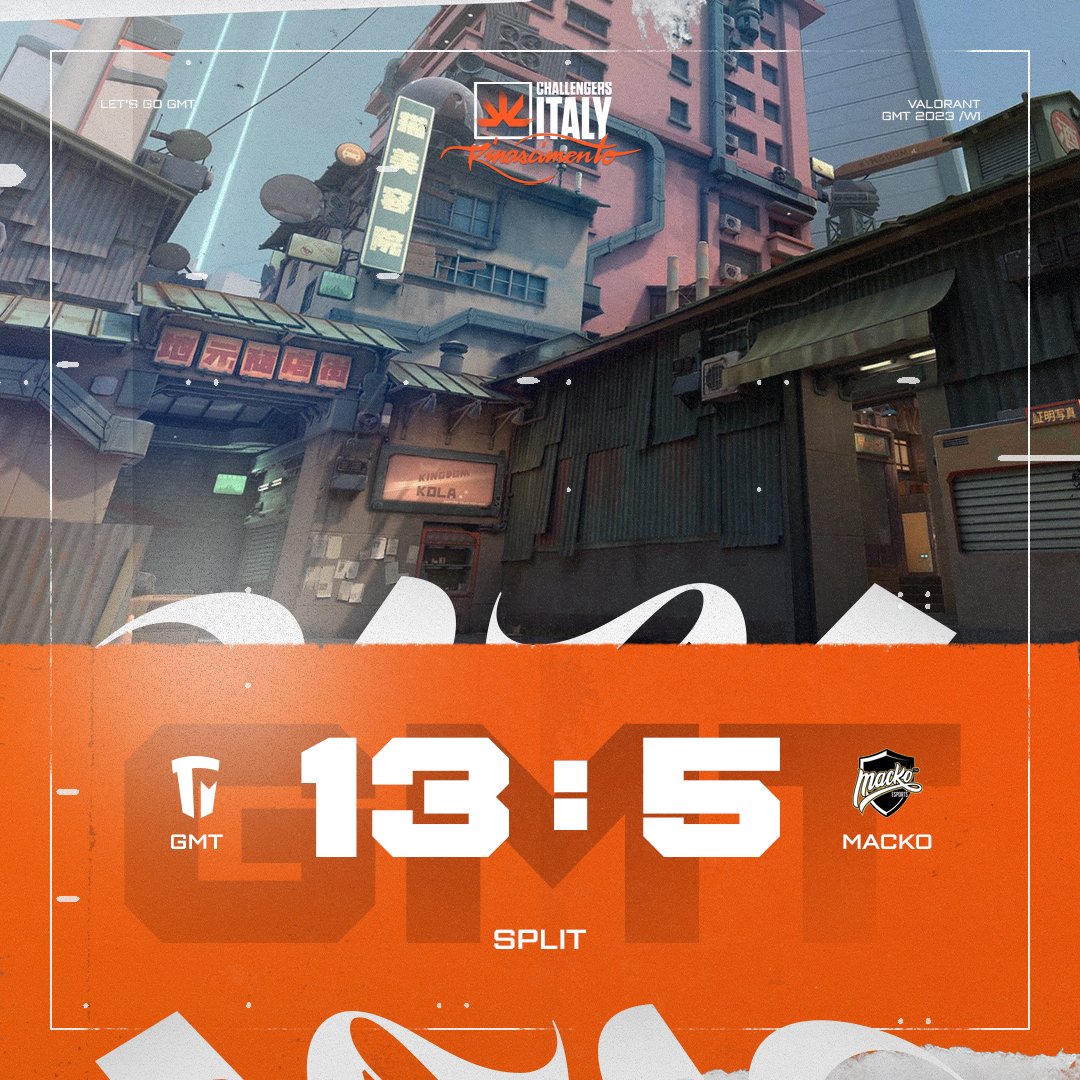 GMTesports's tweet photo. We take those.
๐บ๏ธ @GMTesports 13-5 @mackoesports
#VALrinascimento #Sognatori #GoGoGMT https://t.co/qSSP3wI7G8