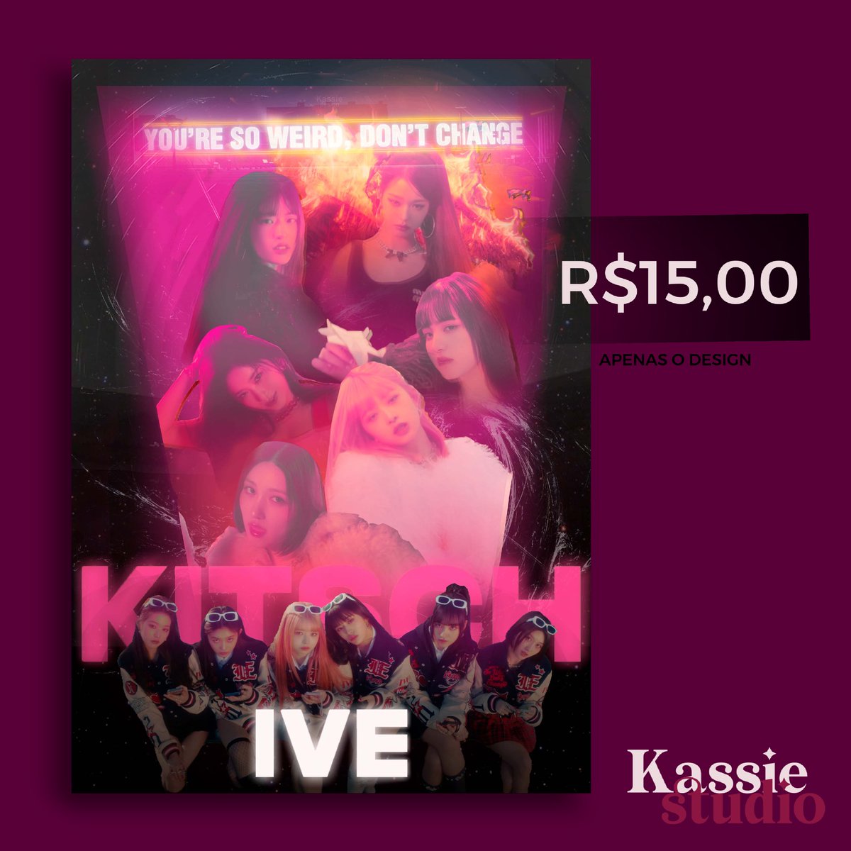 PRONTA ENTREGA ⁕ Pôster 

🏷 R$ 15,00
💵pix, transferência.

•vendo apenas a arte.
•interessados, chamar na DM!