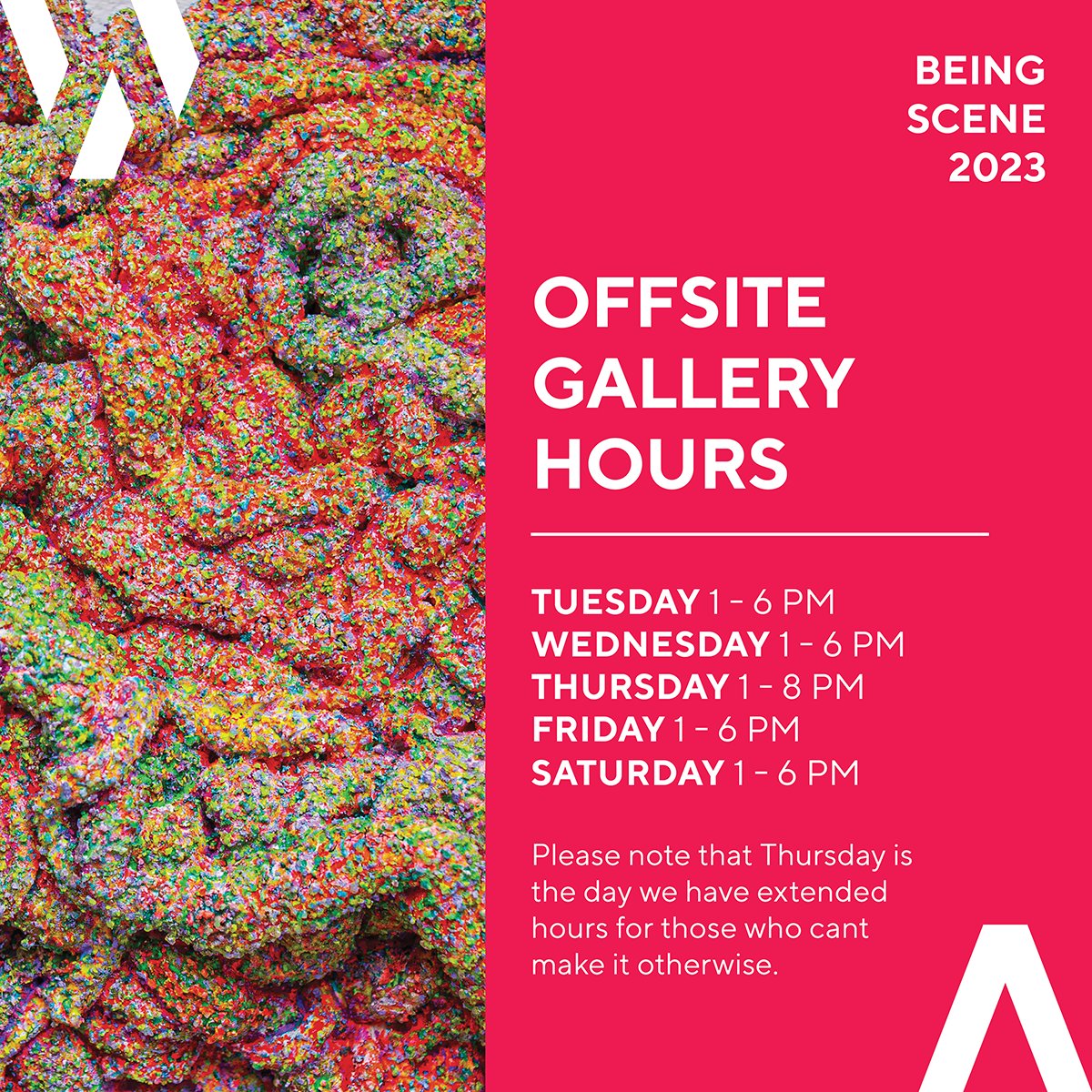 WorkmanArtsTO's tweet image. This year's Being Scene starts with guest curated exhibition titled Un/Common Threads, opening tomorrow! 

For more information, please visit: workmanarts.com/being-scene/be…

#BeingScene2023 #UnCommonThreads #ArtExhibition #TorontoArts #TorontoArtist #TorontoExhibition #WorkmanArts