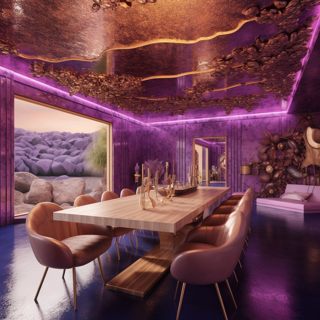 Interiors with a vibe 💎🧿🫶😍💖🌸✨ Midjourney V5