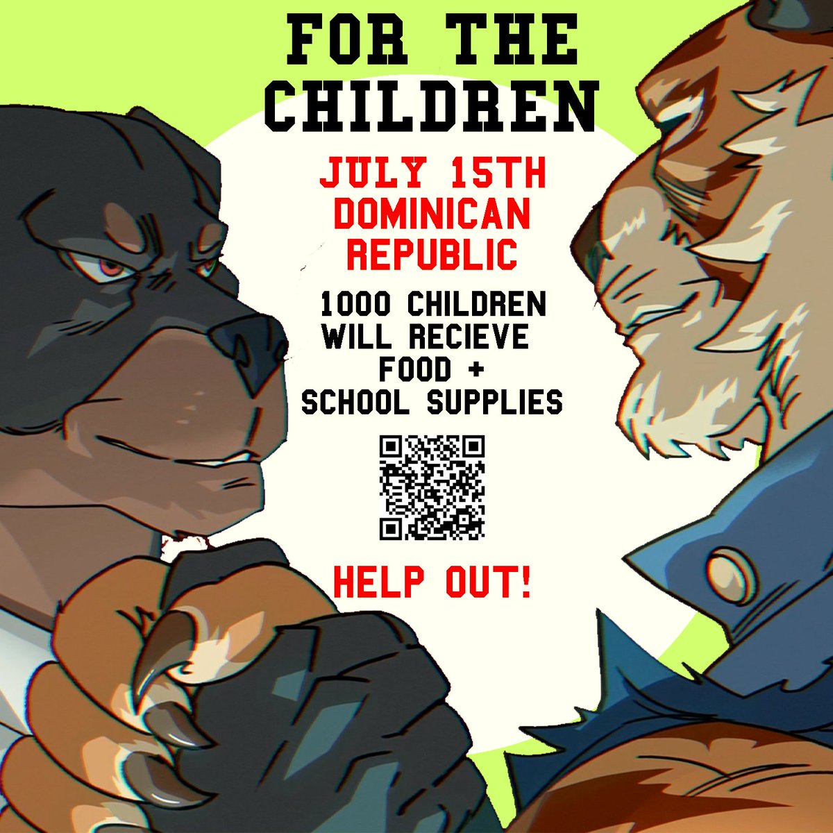 FOR THE CHILDREN
On July 15th we will visit The Dominican Republic
Over 1000 children will receive FOOD &amp; SCHOOL SUPPLIES

WILL YOU HELP?
Wutigerclan.com/forthechildren