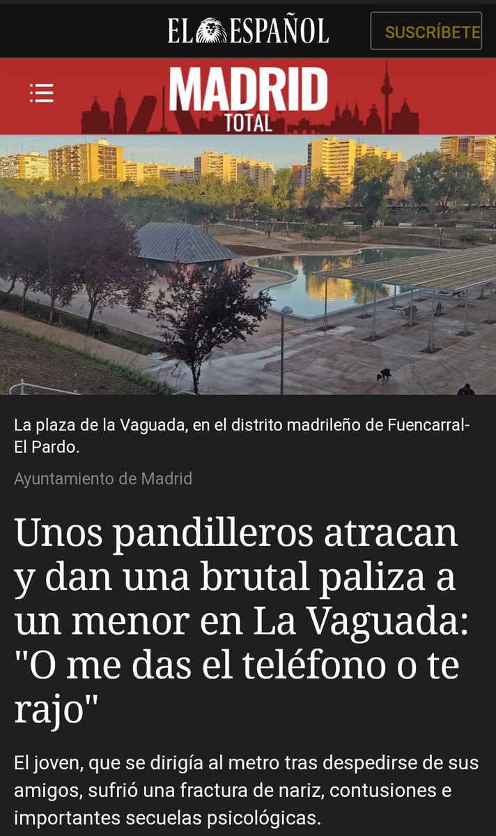PoliciaSXXI's tweet photo. Madrid rendido al crimen gracias a mandos sumisos que persiguen a policías que alertan el aumento de la criminalidad en lugar de perseguir a los delincuentes que atracan a tu hijo. Un modelo policial que no protege personas, protege estructuras de poder y discursos políticos. https://t.co/US25SVL8rB