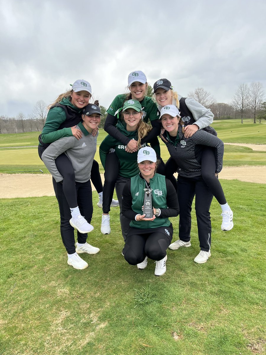 GBPhoenixGolf's tweet photo. Back-to-Back wins for the ladies! So proud of this group! 🏆

#GBGOLF #FindAWay https://t.co/upzVt8MnQL