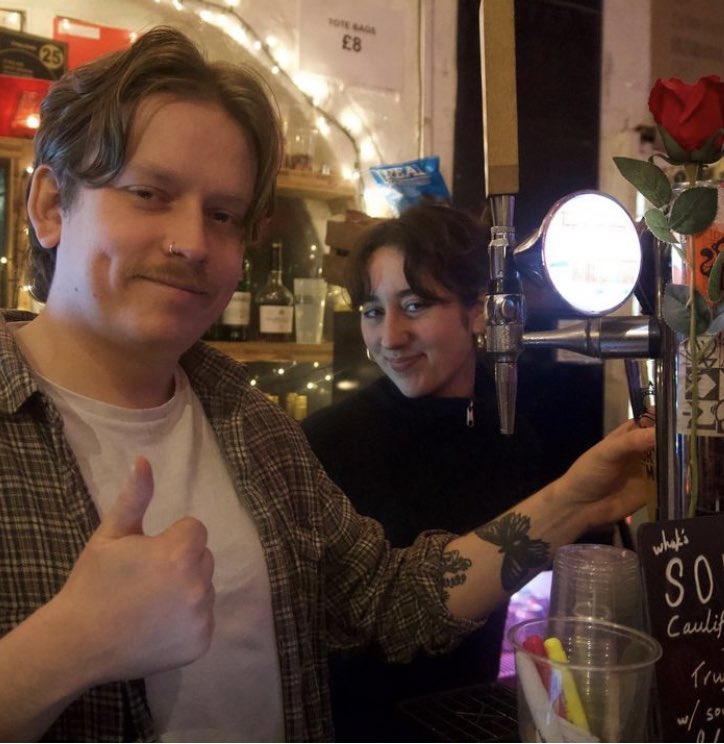 HPBCLeeds's tweet photo. We’ve got ten pints to give away. For anyone you know who’s skint &amp; could do with cheering up

Feel free to take a coffee instead 

DM ~ first 5 to message welcome to pop in anytime this week 🍻 https://t.co/iLoQ8cddB6