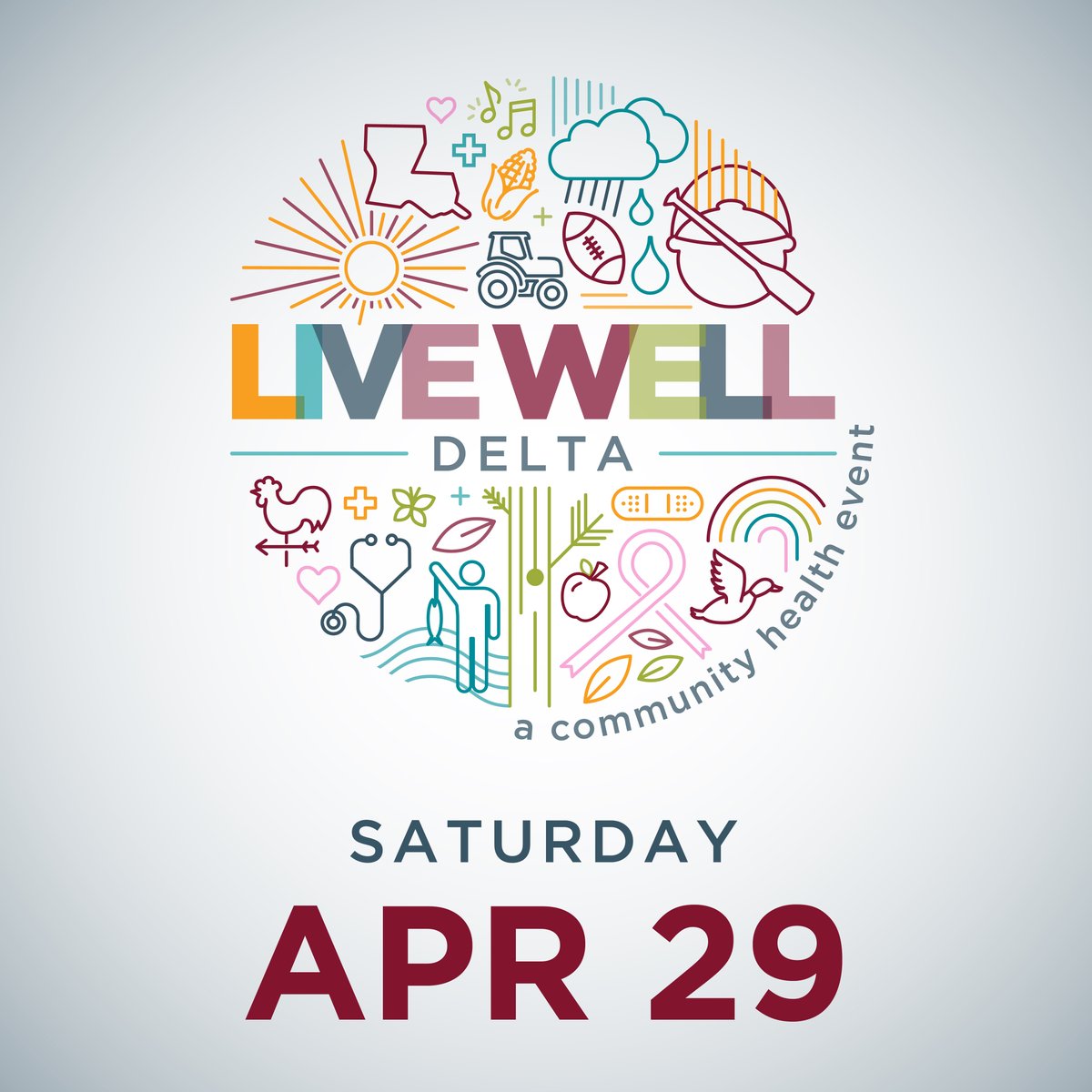 No plans on April 29? Come out to Live Well Delta. Food, music, fun & a perfect opportunity to get your free #cancerscreening! Schedule your appointment and put this one on your calendar now! marybird.org/livewelldelta #cancerprevention #earlydetection