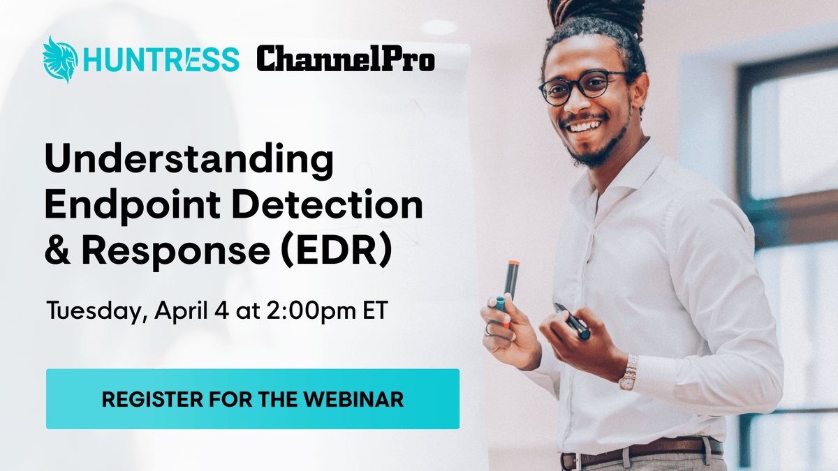 HuntressLabs's tweet photo. Join us tomorrow for our webinar on understanding endpoint detection and response, including its core capabilities and where they fit into your #cybersecuritystack! https://t.co/qNY83pxeS9
#cybersecurity #EDR https://t.co/qhRqrUIYzt