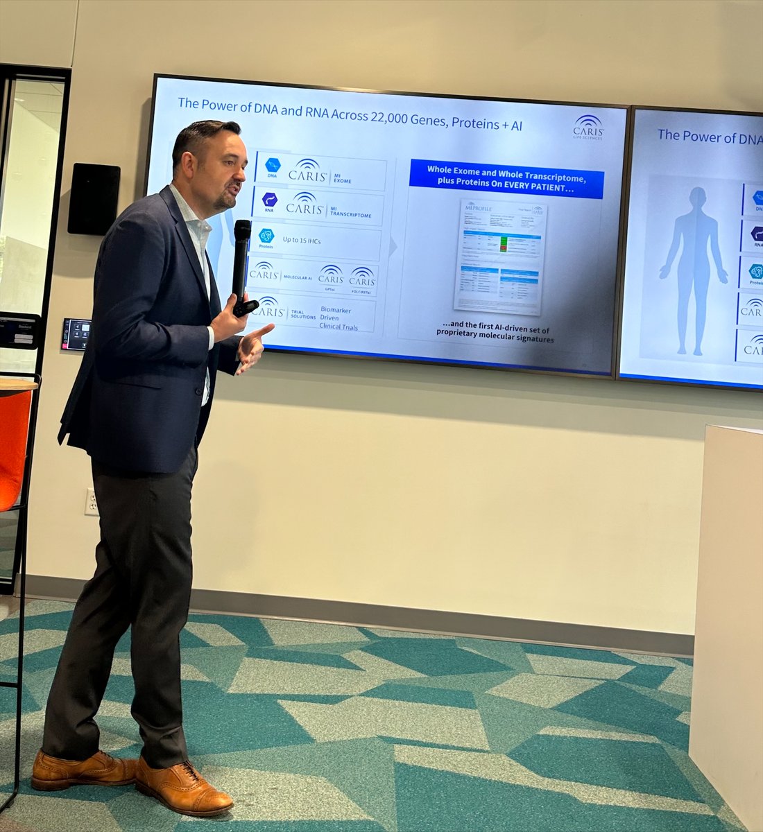 carisls's tweet photo. Today Caris SVP &amp; Chief Precision Medicine Officer, Milan Radovich, PhD, along with @AmericanCancer and @BioNorthTX discussed the importance of biomarker testing and innovation, along with patient access in Texas. https://t.co/TiZUa5tkb0