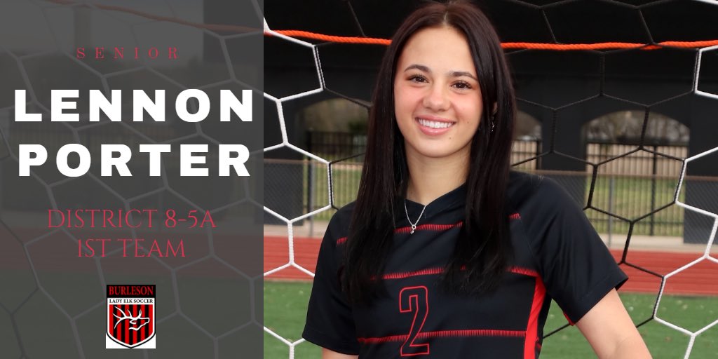 Congratulations <a href="/porter_lennon/">Lennon Porter</a> on your district 8-5A 1st team recognition!
