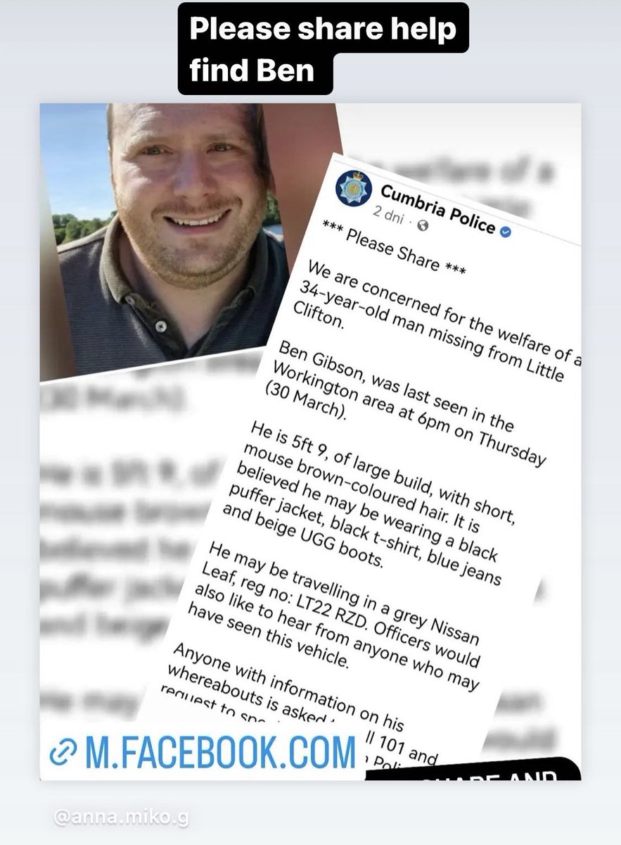 Please share and help find Ben