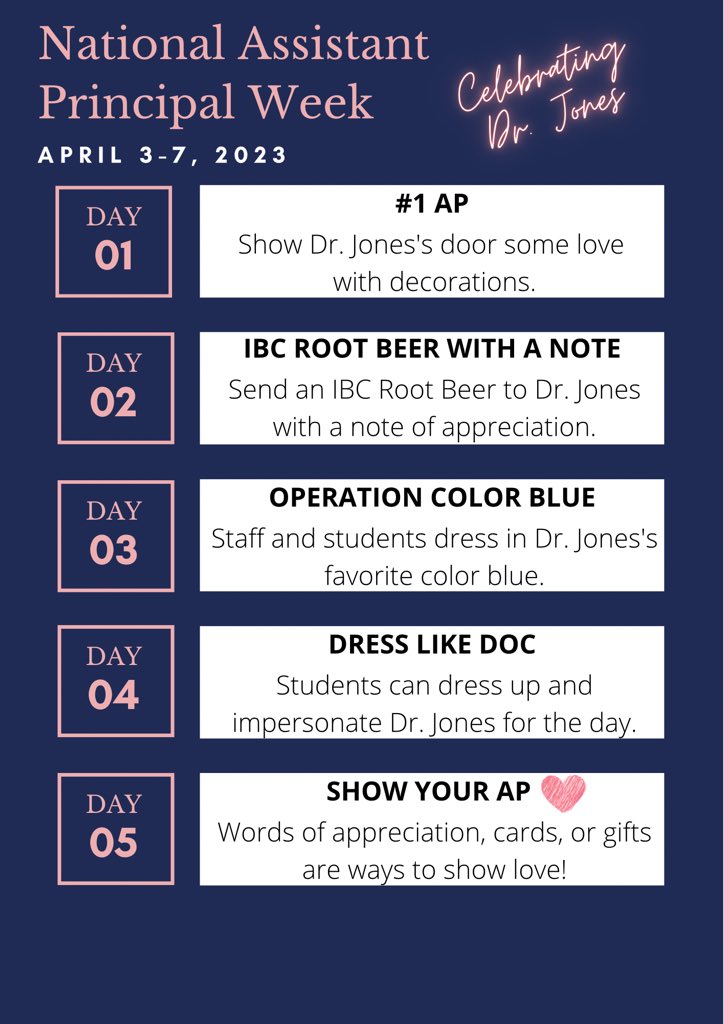 NorthCountyK8's tweet photo. This week we are celebrating our amazing assistant principal Dr. Jones. Thank you for everything that you do for the students, staff, and families of this community! We appreciate you not just this week but every week. #assistantprincipalsweek2023 https://t.co/byEy0C3ss9