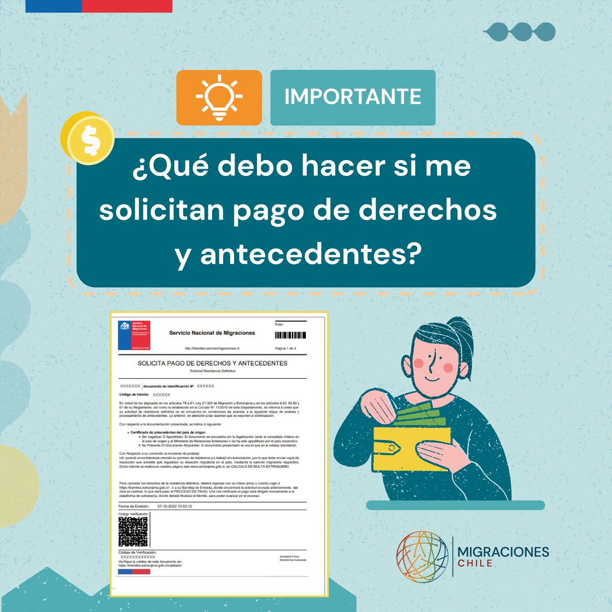 Migraciones Chile tweet media
