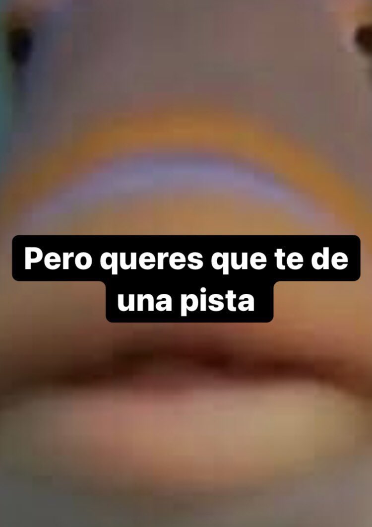 Yo cuando le compro algo a alguien.