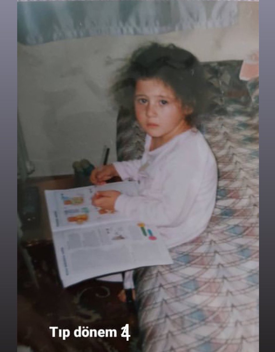 Pediatriye çalışmaya başladığım günden bi kare