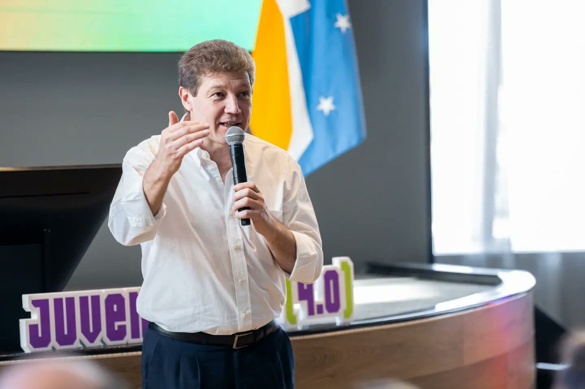 gustavomelella's tweet photo. Lanzamos Juventudes 4.0, un programa que articulamos entre la Subsecretaría provincial de Juventudes y el @InjuveArg, para el desarrollo de más y mejores oportunidades laborales de chicos y chicas de 18 a 29 años. https://t.co/LbxflN8xNn