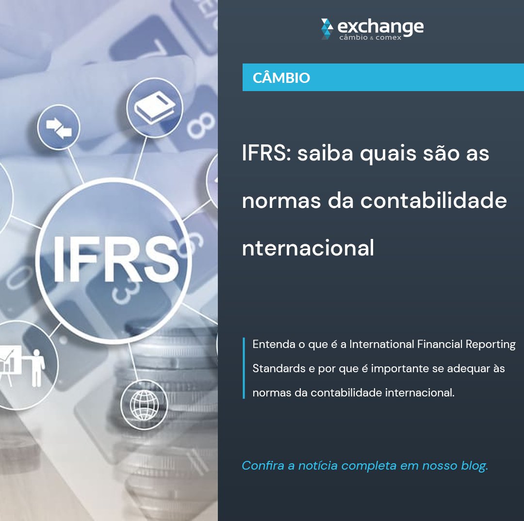 NowExchange's tweet photo. Entenda o que é a International Financial Reporting Standards (IFRS) e por que é importante se adequar às normas da contabilidade internacional: https://t.co/VIVTzK72vB

#ifrs #contabilidadeinternacional #auditoria #contabilidade #patrimonial #consultoriaempresarial #exchangenow https://t.co/d2IIUb0XPl