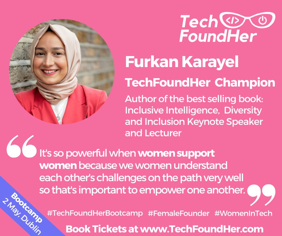 furkankarayel's tweet image. Looking forward to TechFounder event on 2nd May. Come and join us !  techfoundher.com
#womenintech #womeninstem #techfounder