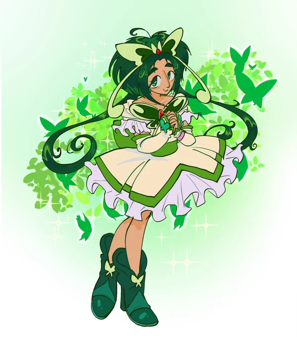 The green earth of tranquility, Cure Mint!!!! Day 8  #precure 