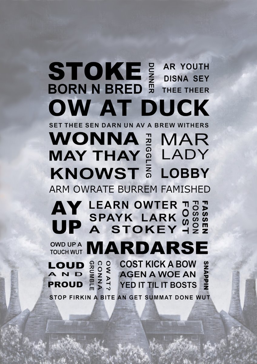 What are you talking about? 🫣
#StokeOnTrent #lingo #stokeborn #local #stokie #owatduck #ayup #loudandproud #bottlekilns #bottleovens #fivetowns
