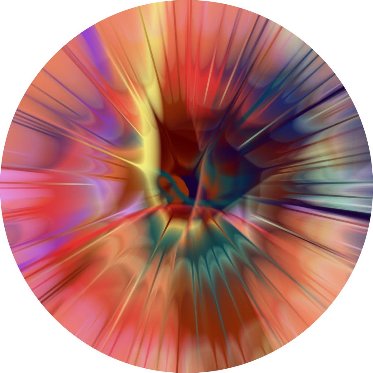 Just generated this Beautiful Painting on the Heni site! Very cool concept, give the site a visit to make your own if you haven't already. <a href="/hirst_official/">Damien Hirst</a> <a href="/HENI/">HENI</a>