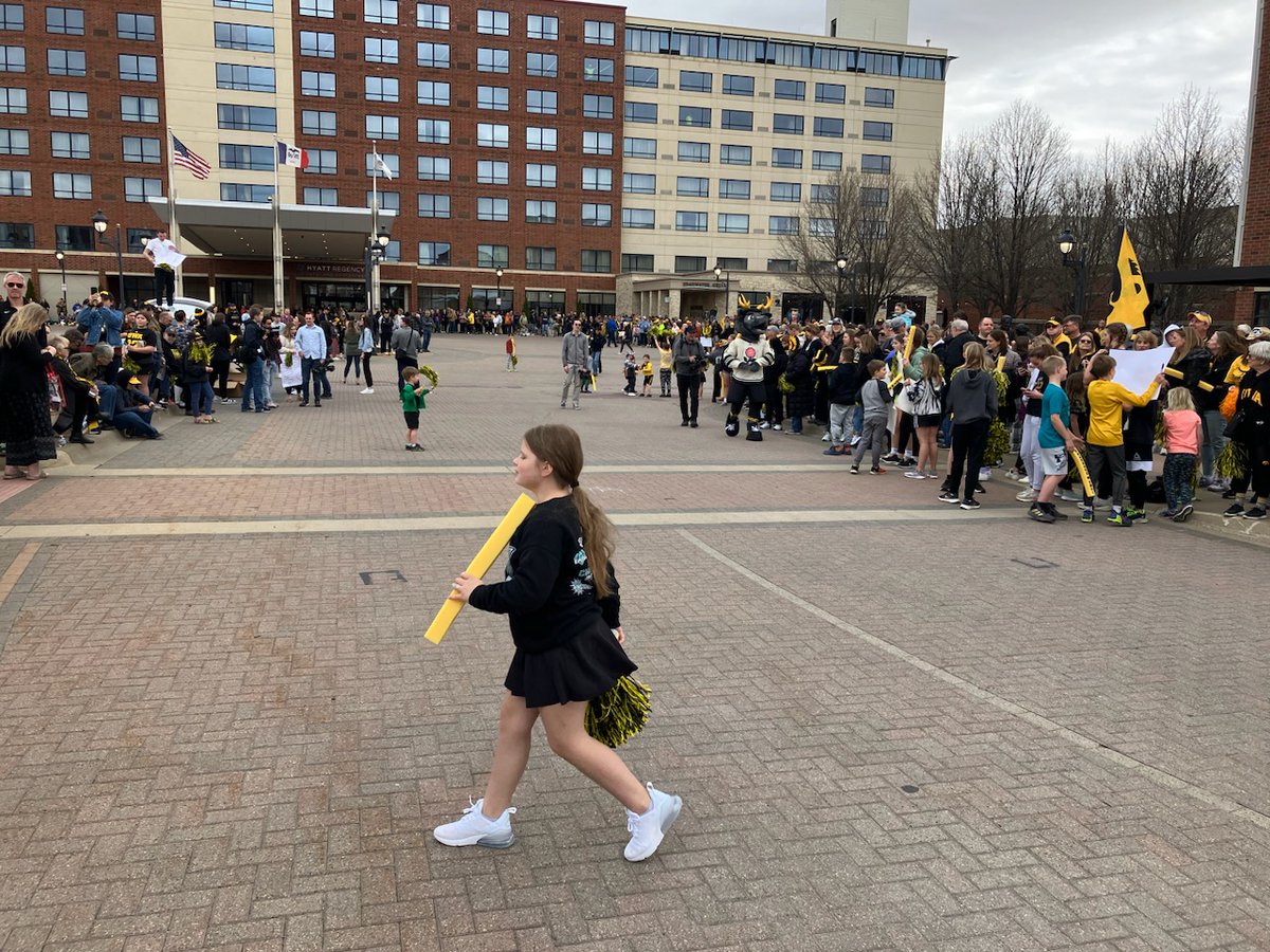 Hawkeye Headquarters On Twitter Fans and Mascots Gather To Welcome hawkeye-headquarters-on-twitter-fans-and-mascots-gather-to-welcome