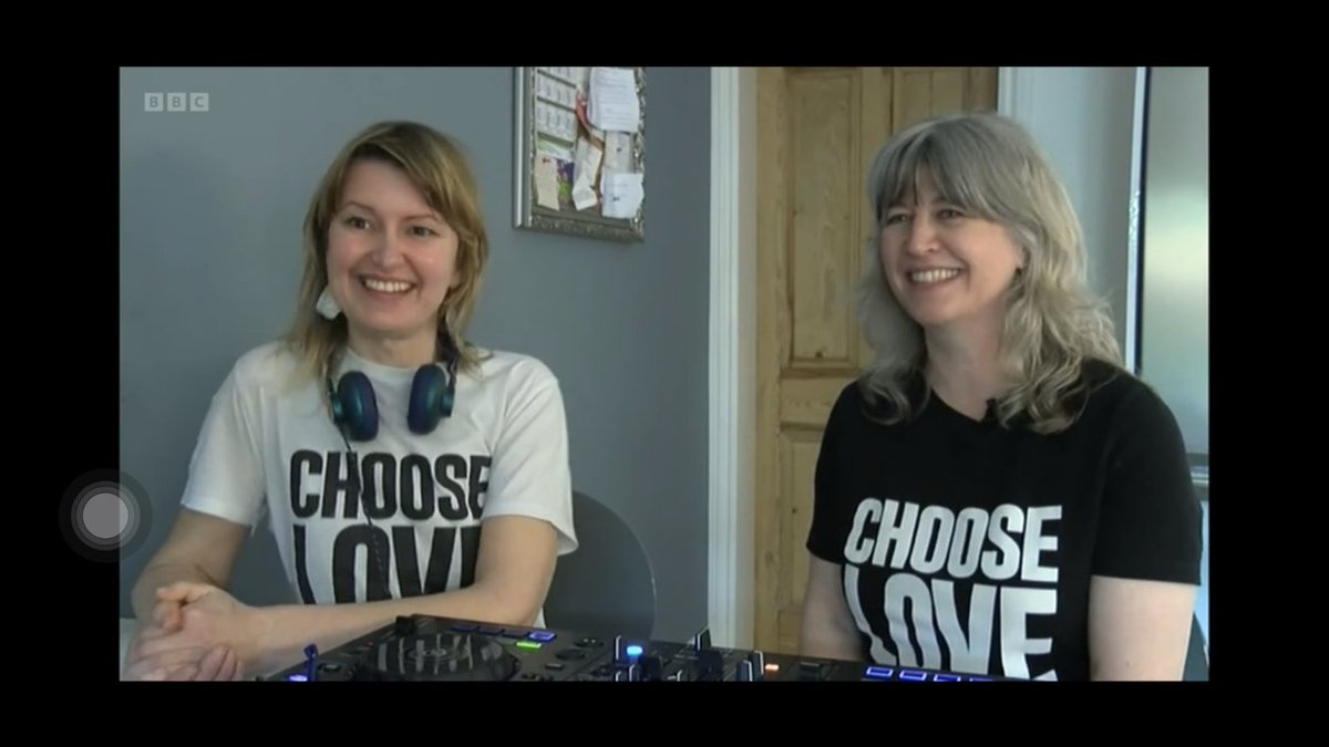 jopop77's tweet photo. Big thank you to @looknorthBBC for their article featuring me and me lovely mate Lindsay, aka Mothership DJs! 🪩📺🎧 https://t.co/FhgZAPvNBs