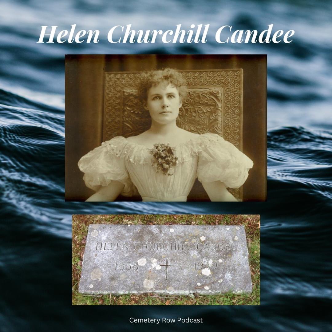 CemeteryRowPod's tweet photo. 🚢NEW EPISODE ALERT: We'll Never Let Go - Stories from the Titanic🚢
The #Titanic sank 111 years ago. In this ep, the girls share stories from the "unsinkable" ship: survivors Helen Candee &amp; Violet Jessop, plus a  round-up of notable Chicagoans who were aboard the ship. https://t.co/YMmfr29NF6