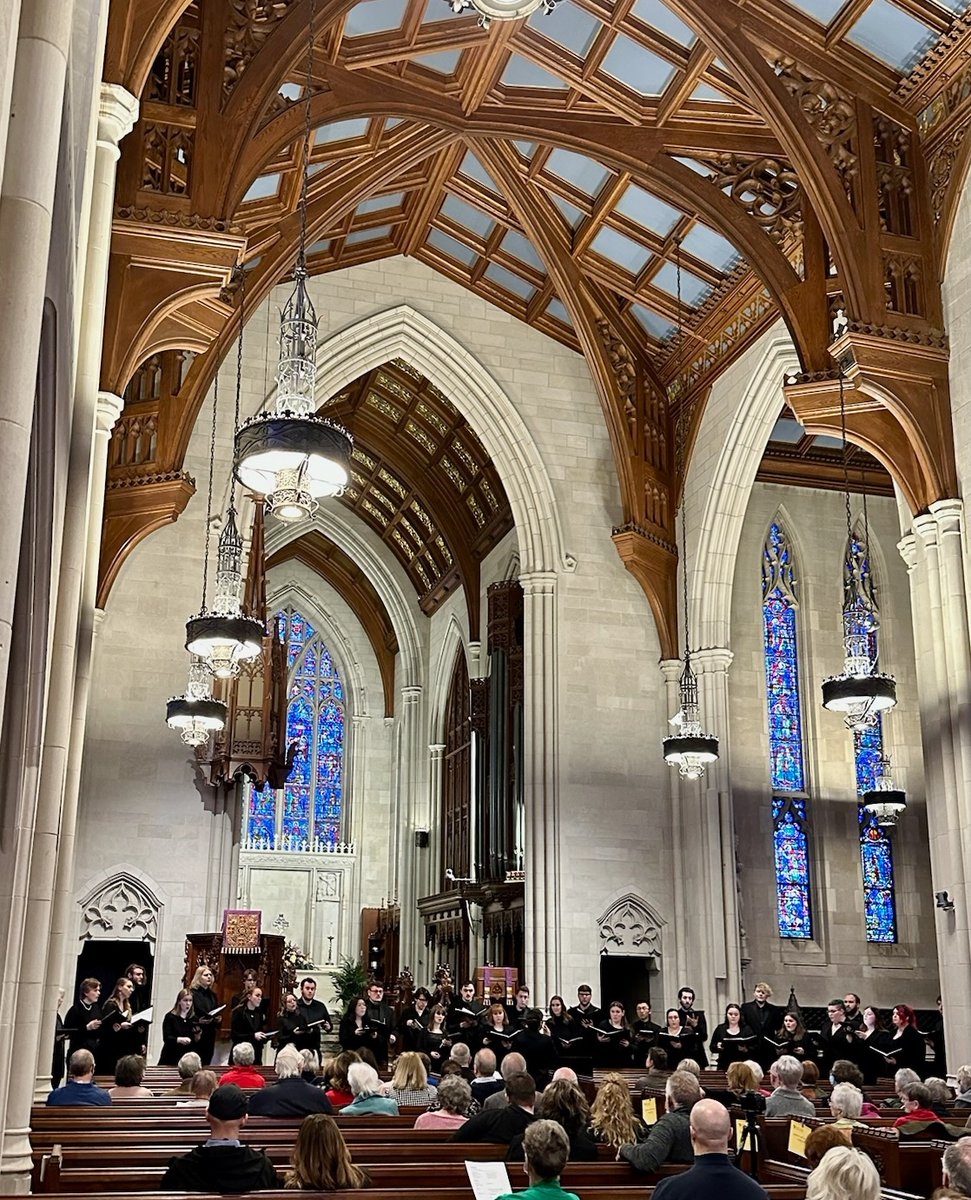 DetChamberWinds's tweet photo. Thank you to everyone who attended our Stravinsky's Mass concert yesterday! 

Thank you to our musicians, our concert sponsor, Kathleen Block, and the WMU Chorale (sponsored by Myrna Hitchman).

Finally, thank you to Kirk in the Hills for providing a beautiful venue! https://t.co/pMpkoHXTA8
