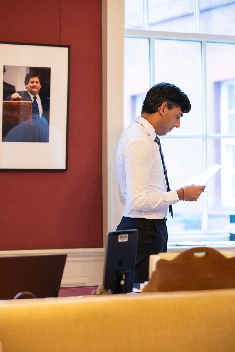 One of the first things I did as Chancellor was hang a picture of Nigel Lawson above my desk. He was a transformational Chancellor and an inspiration to me and many others. My thoughts are with his family and friends at this time.