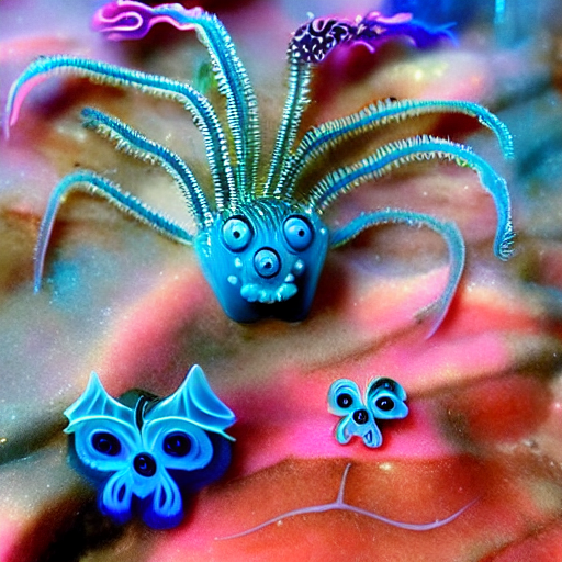 Christ_Eve's tweet photo. #Monstres #Aquatiques #Méduses
#Araignées
#IntelligenceArtificielle https://t.co/4xmd3xlykS