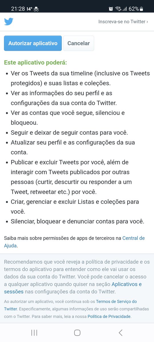 PIDE_DGS's tweet image. O meu #círculo do Twitter.

Leiam as permissões que dão e não sejam burros.