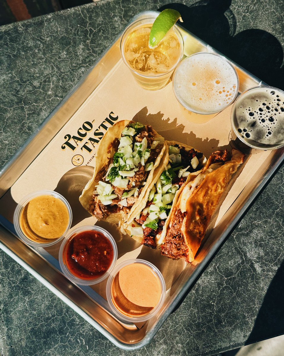 MarbleBrewery's tweet photo. 🌮Taco-Tastic🌮
Join us on April 18 from 6-7 pm at #MBHEIGHTS for a beer pairing of 3 Marble beers (8oz each) with 3 tacos from Don Choche’s!
🎟Tickets are $25 each and available online at https://t.co/Tcjvr5tmkF
Price does not include tax and gratuity. 21+ only with valid ID. https://t.co/8YI1BtMPVo