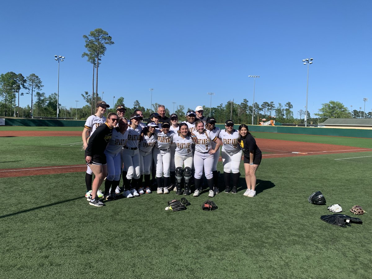 Good luck to the Spartan Women's Softball team at their Myrtle Beach tournament this week. Senior Sarah McManus pitched a perfect game yesterday, so they are off to a great start! #CelebrateMarian