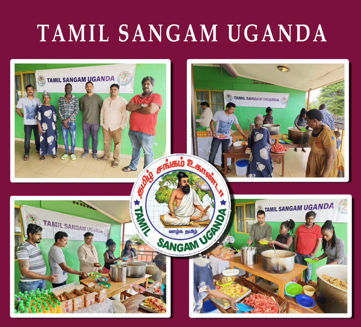 Kindness heals the world..! Tamil Sangam Uganda's  (TSU) "Feeding the Orphans" pgm at Nakuru Reception Centre.🙏 #Charity