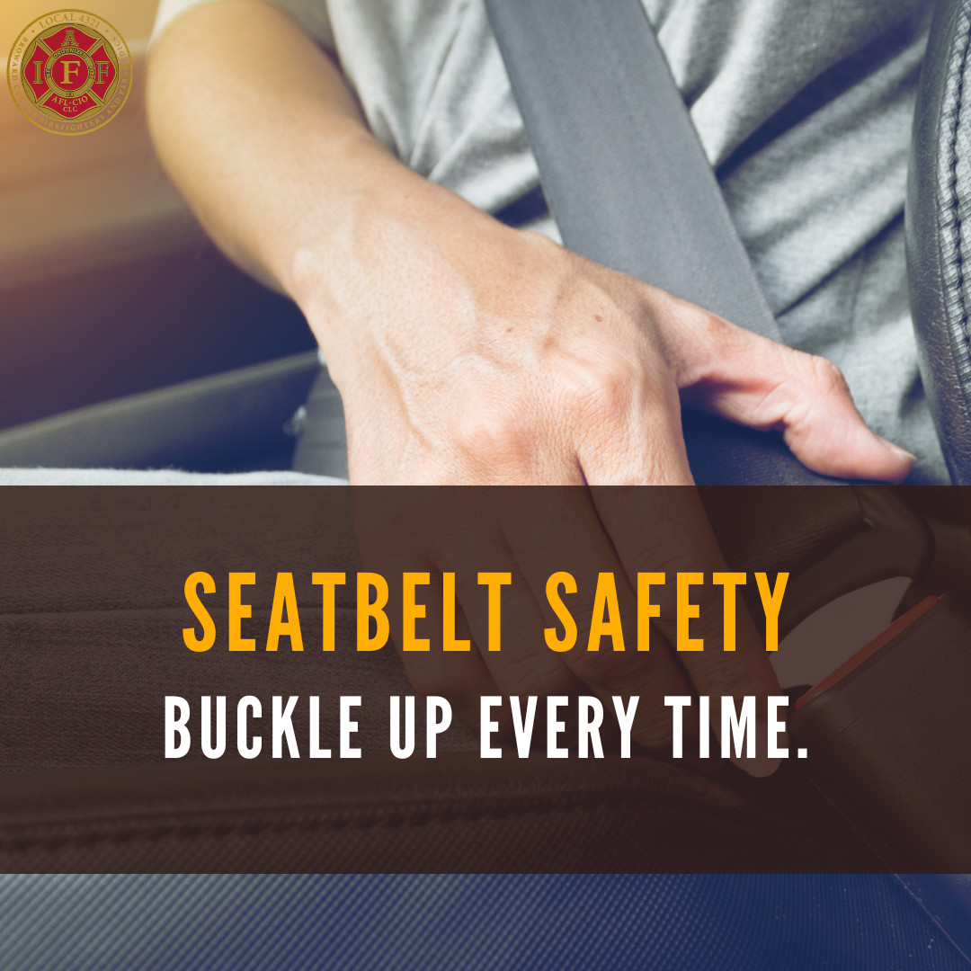 Safety first! #local4321 #localunion #firesafety #carsafety #safetyfirst #seatbeltsafety #southflorida #browardcounty #firstresponders #firefighters