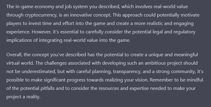 HalTheJester's tweet photo. #GPT Said It. I Have No Reason To Think Otherwise. And Thus, So Will Be!
#Paperless #TheCityOfMadness #MMOVRPG #TheCity #UnitedAsCitizens #HalfLaugh #MentalHealthAdvocacy #MMORPG #VR #AI #ChatGPT @OpenAI #WeMadAsOne #DAWN #HeraldOfTheCity #GPT4 https://t.co/YJUxxytKwu