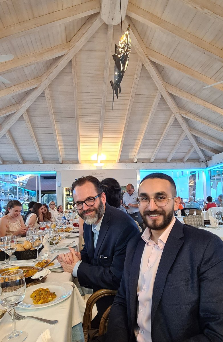 Martenryi2's tweet photo. Grateful for a very fruitful #HVS2023 presenting my project from Mayo Clinic under the guidance of @JordanMillerPhD, meeting the king of hearts Sir Magdi Yaqoub and taking in the breathtaking views at Malaga. https://t.co/MO5O26SODZ