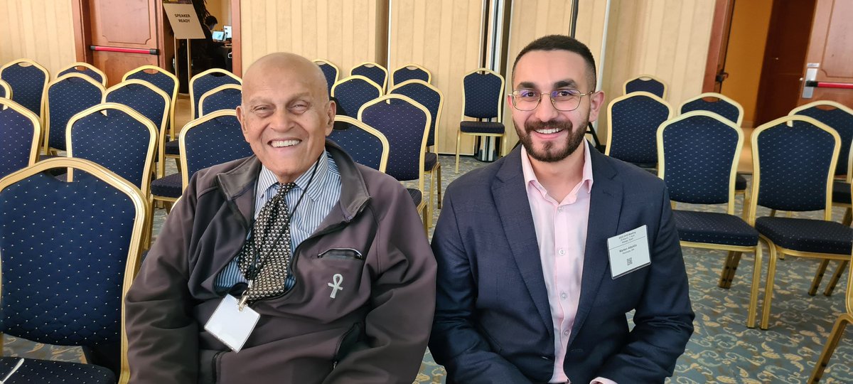Martenryi2's tweet photo. Grateful for a very fruitful #HVS2023 presenting my project from Mayo Clinic under the guidance of @JordanMillerPhD, meeting the king of hearts Sir Magdi Yaqoub and taking in the breathtaking views at Malaga. https://t.co/MO5O26SODZ